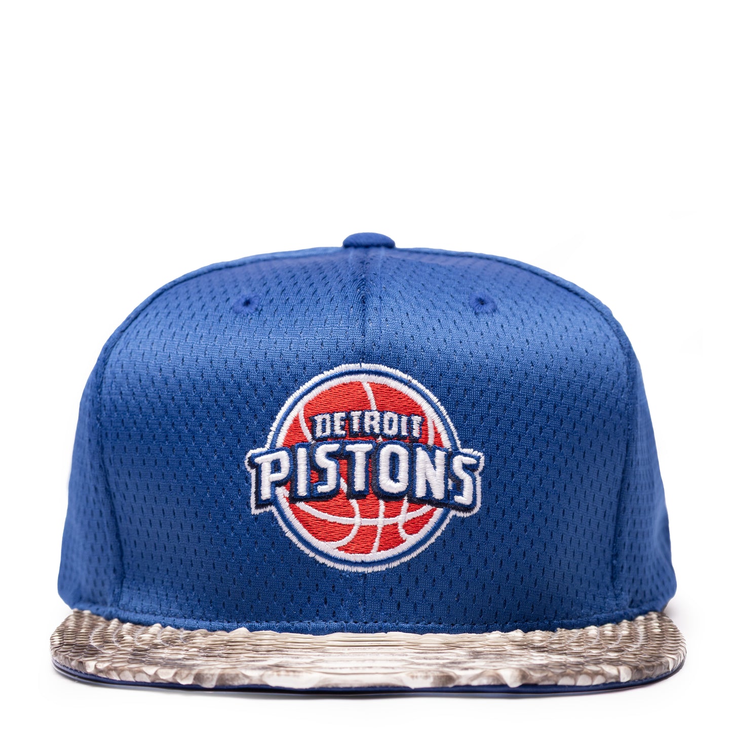 JUST DON DETROIT PISTONS MESH PYTHON (BLUE-NATURAL)