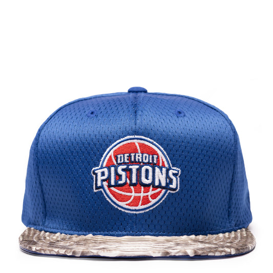 JUST DON DETRIOT PISTONS MESH PYTHON (BLUE-NATURAL)