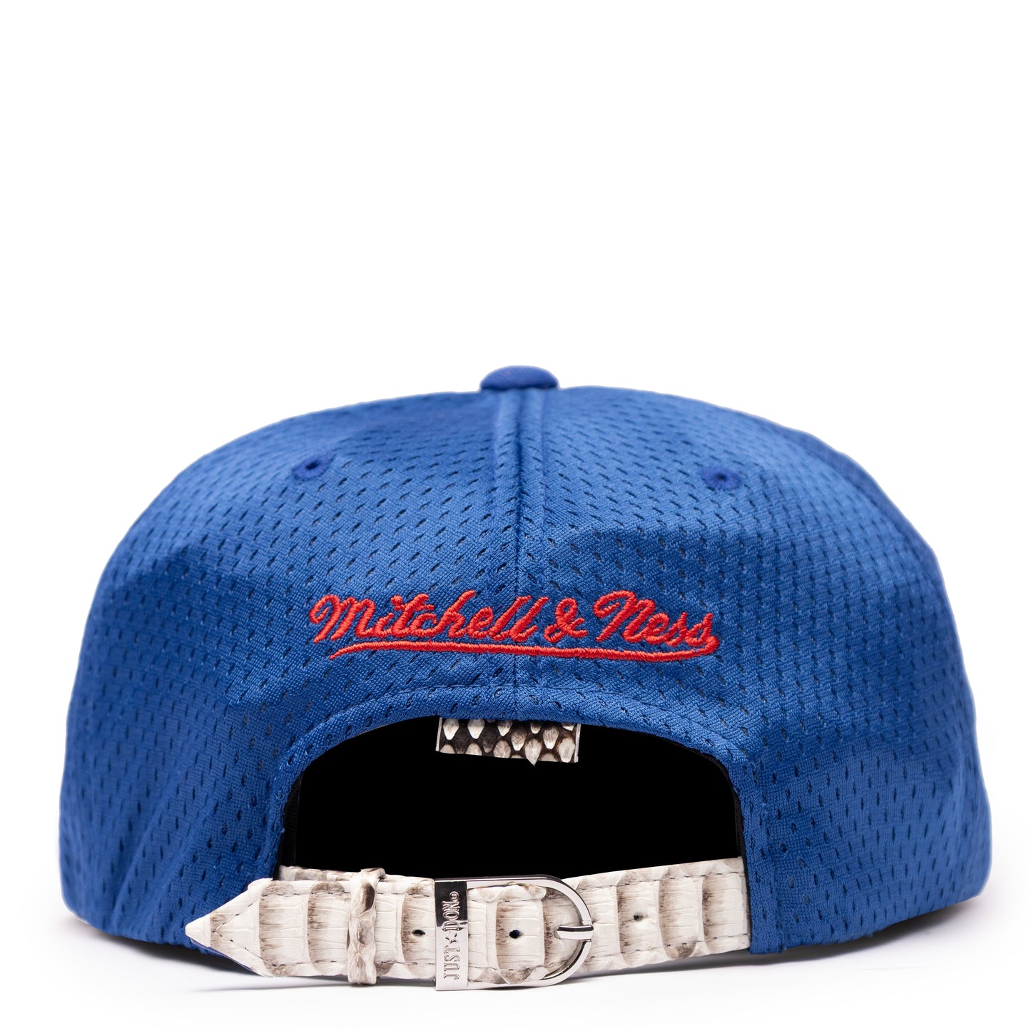 JUST DON DETROIT PISTONS MESH PYTHON (BLUE-NATURAL)