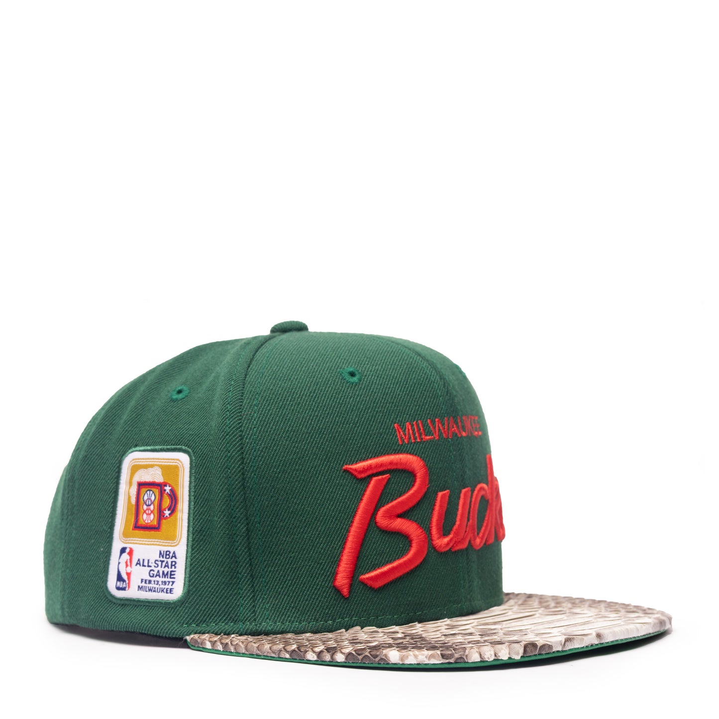 JUST DON MILWAUKEE BUCKS PYTHON (GREEN-NATURAL-GREEN-SILVER)