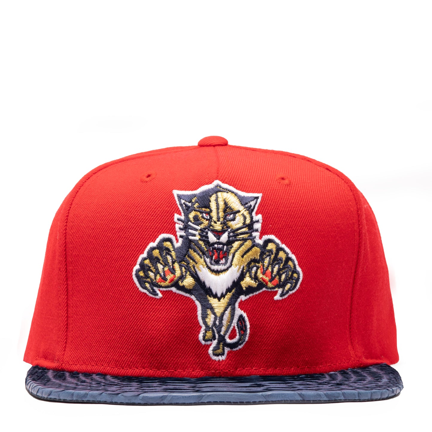 JUST DON FLORIDA PANTHERS PYTHON (RED-NAVY BRIM)