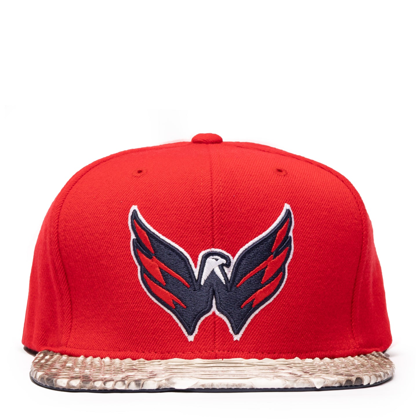 JUST DON WASHINGTON CAPITALS NHL PYTHON (RED-NATURAL-NAVY-GOLD)