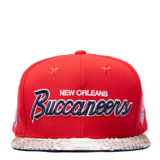 JUST DON NEW ORLEANS BUCCANEERS PYTHON (RED-NATURAL)