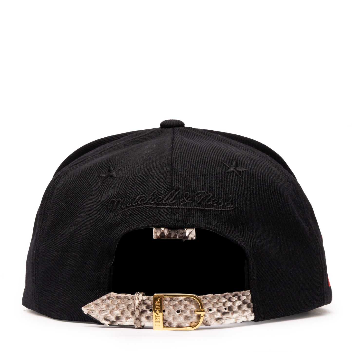 JUST DON ALLEN IVERSON PYTHON (BLACK-NATURAL BRIM)