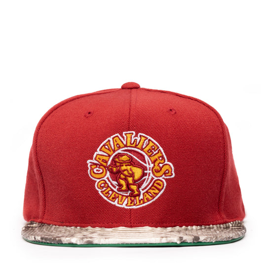 JUST DON CLEVELAND CAVALIERS (MAROON-NATURAL BRIM)