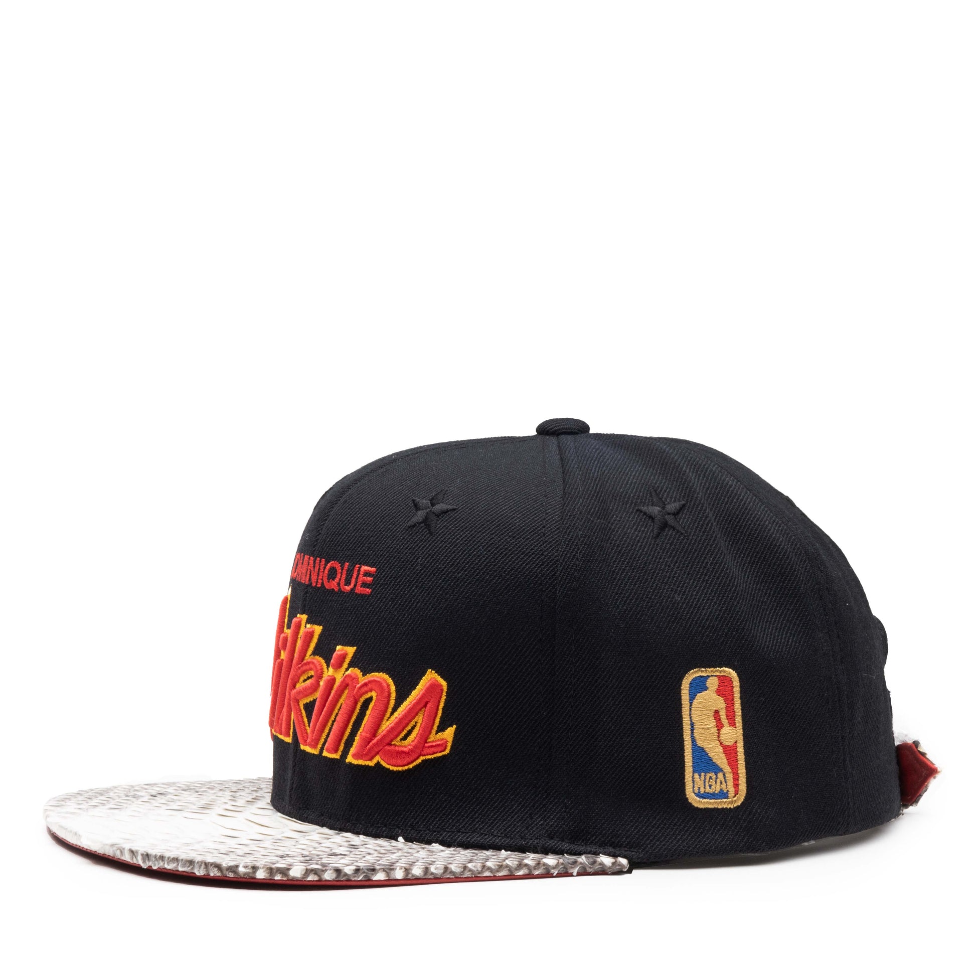 Just Don NBA Dominique Wilkins Python Brim Strapback