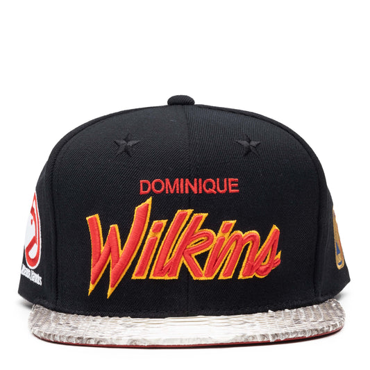 Just Don NBA Dominique Wilkins Python Brim Strapback