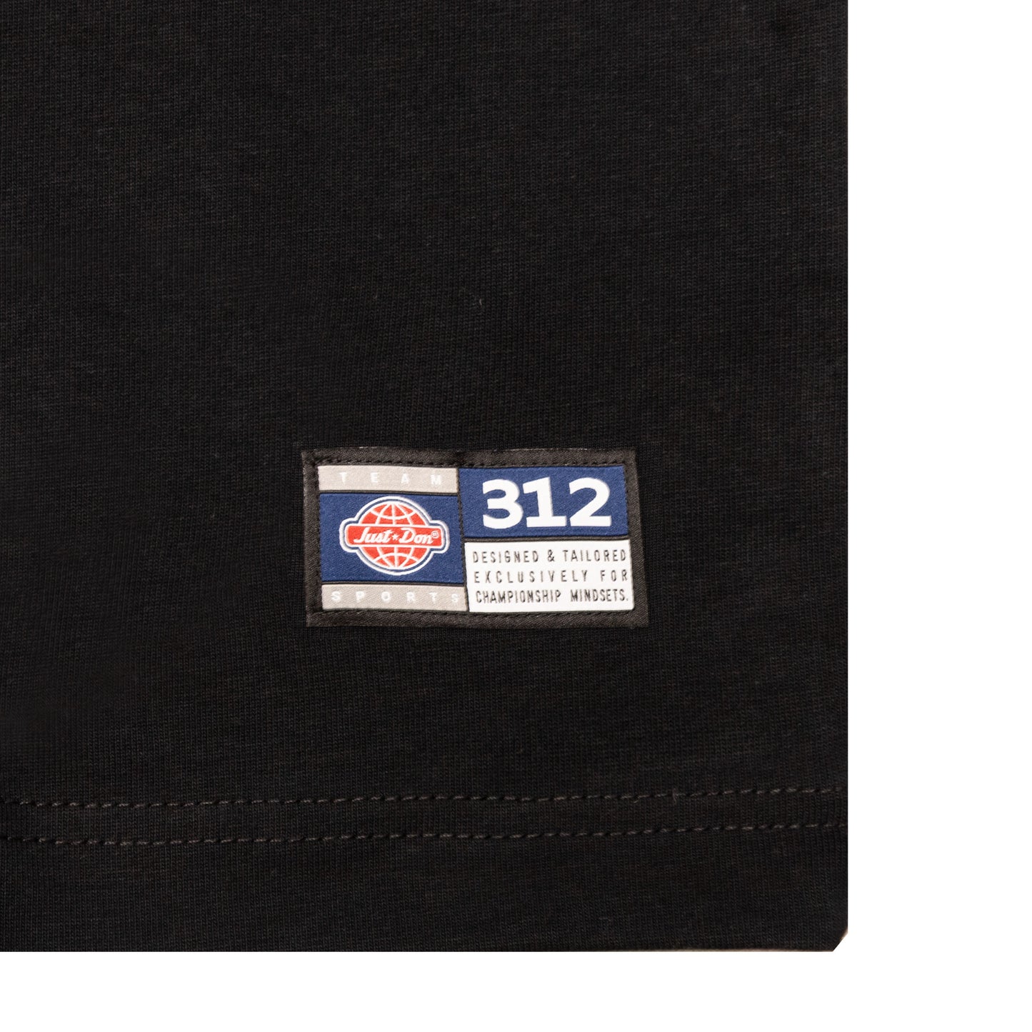 Just Don Globe Logo Tee (BLACK)