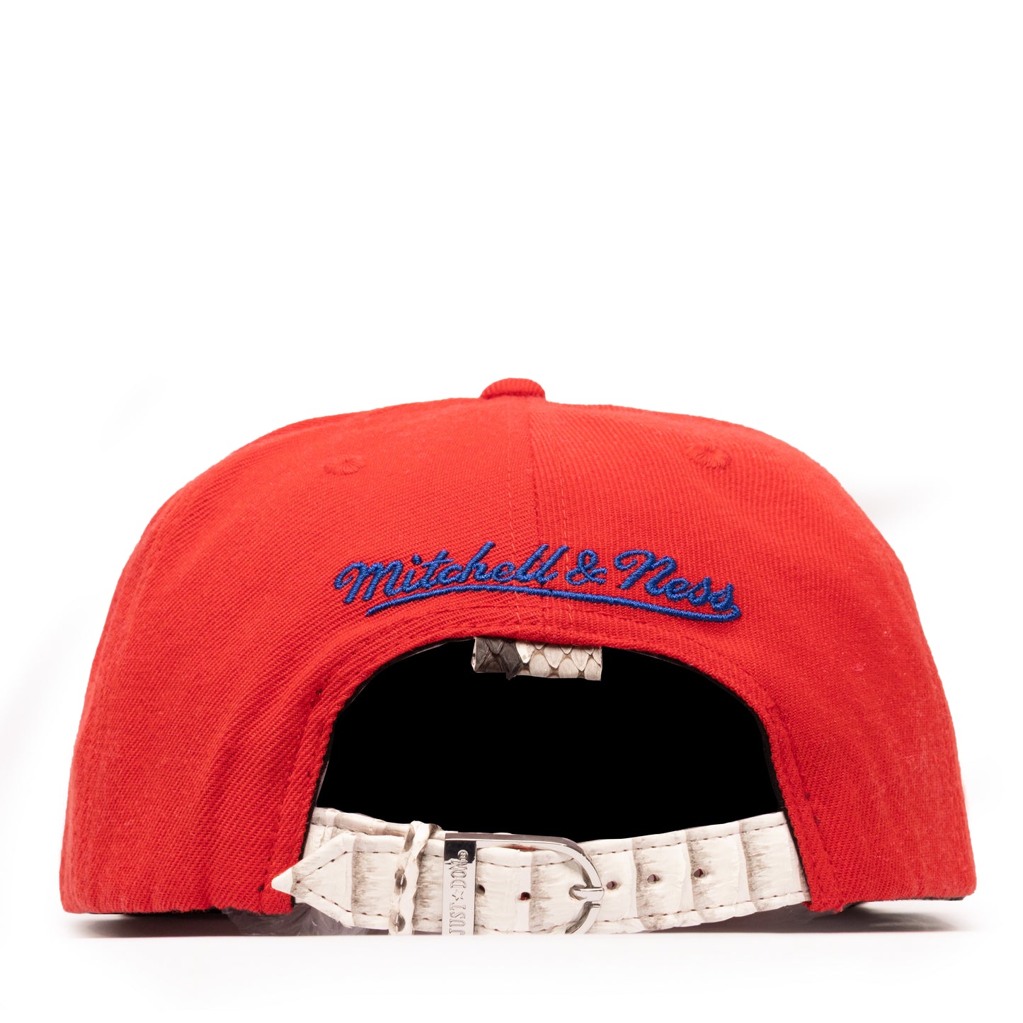 Just Don Philadelphia Sixers Python (Red-Natural Brim)