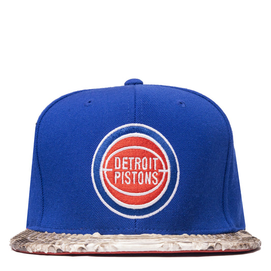 JUST DON DETRIOT PISTONS PYTHON (BLUE-NATURAL) (SILVER BUCKLE)