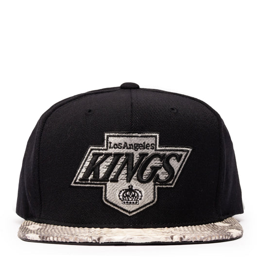 JUST DON LOS ANGELES KINGS (BLACK-NATURAL BRIM)