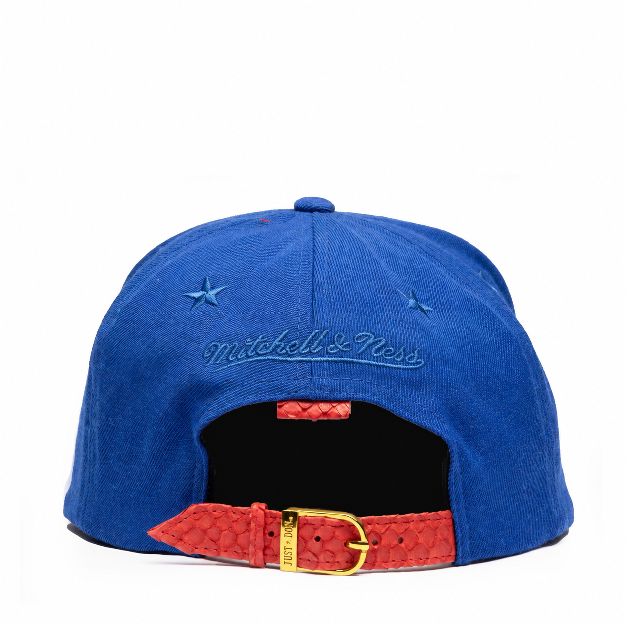 JUST DON ISIAH THOMAS DETROIT PISTONS PYTHON (Blue-red-red-gold)
