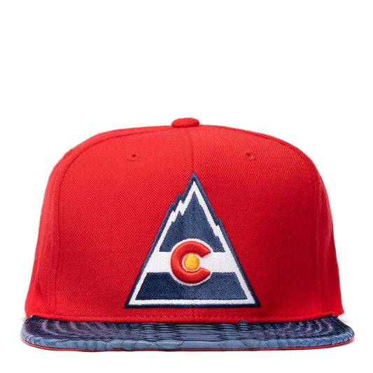 JUST DON COLORADO ROCKIES PYTHON(RED-NAVY-RED-GOLD)