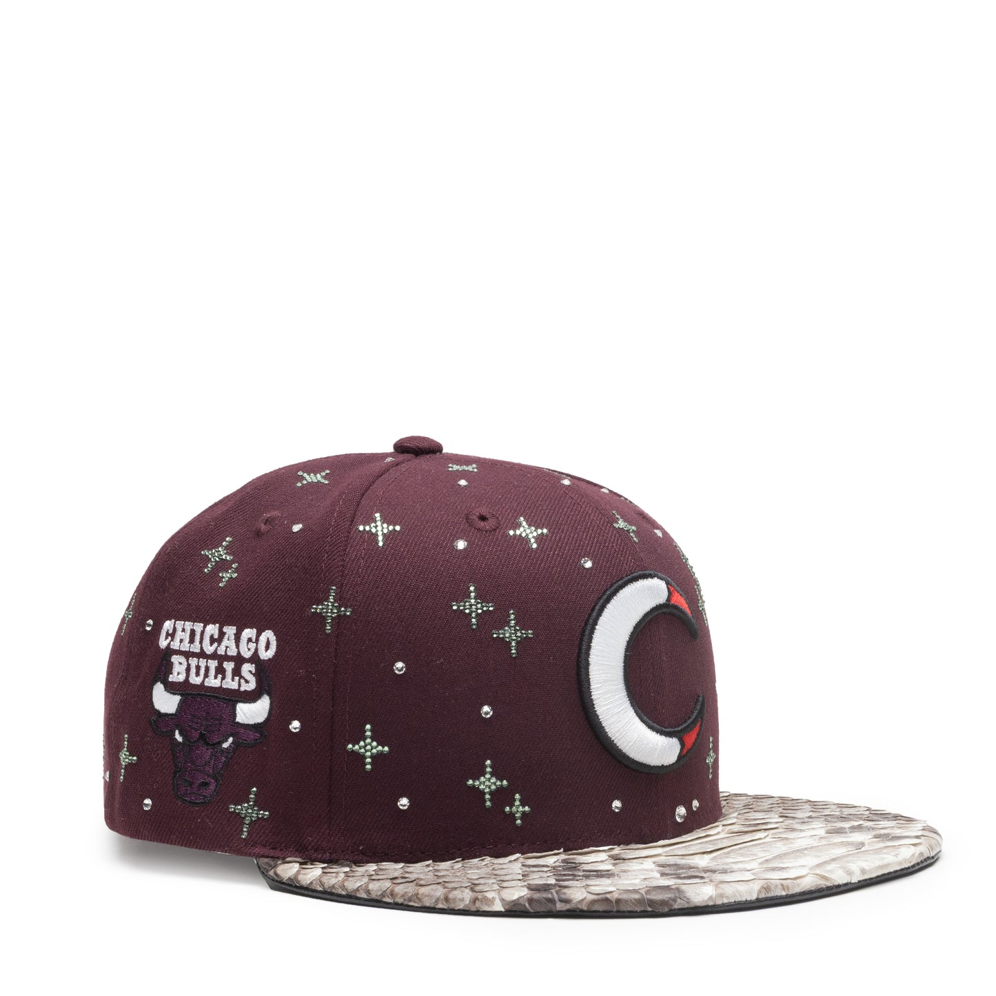 Just Don x Couture Worldwide "C" Chicago Bulls (Natural Brim)