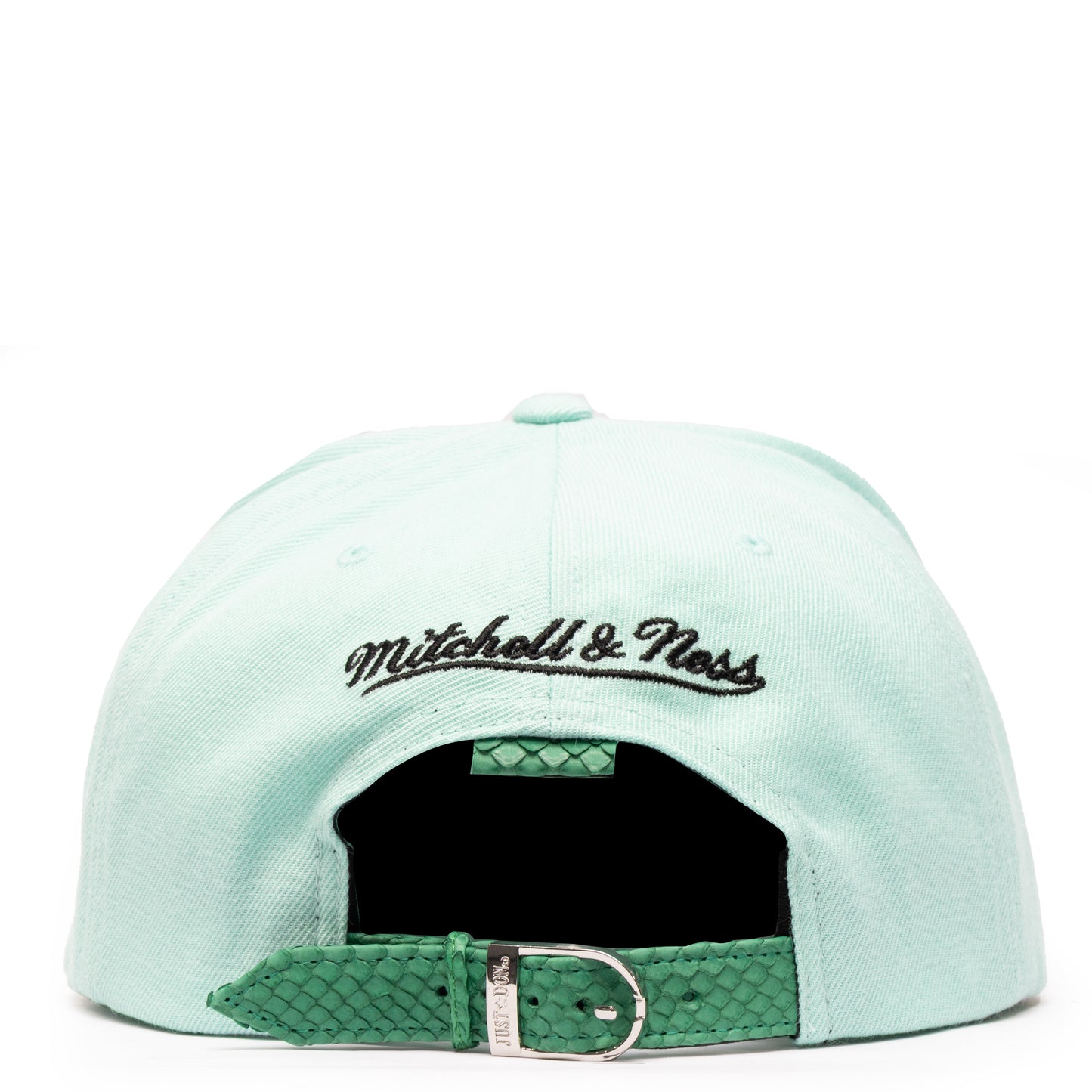 JUST DON NBA STAY IN SCHOOL PYTHON (TEAL-GREEN BRIM)