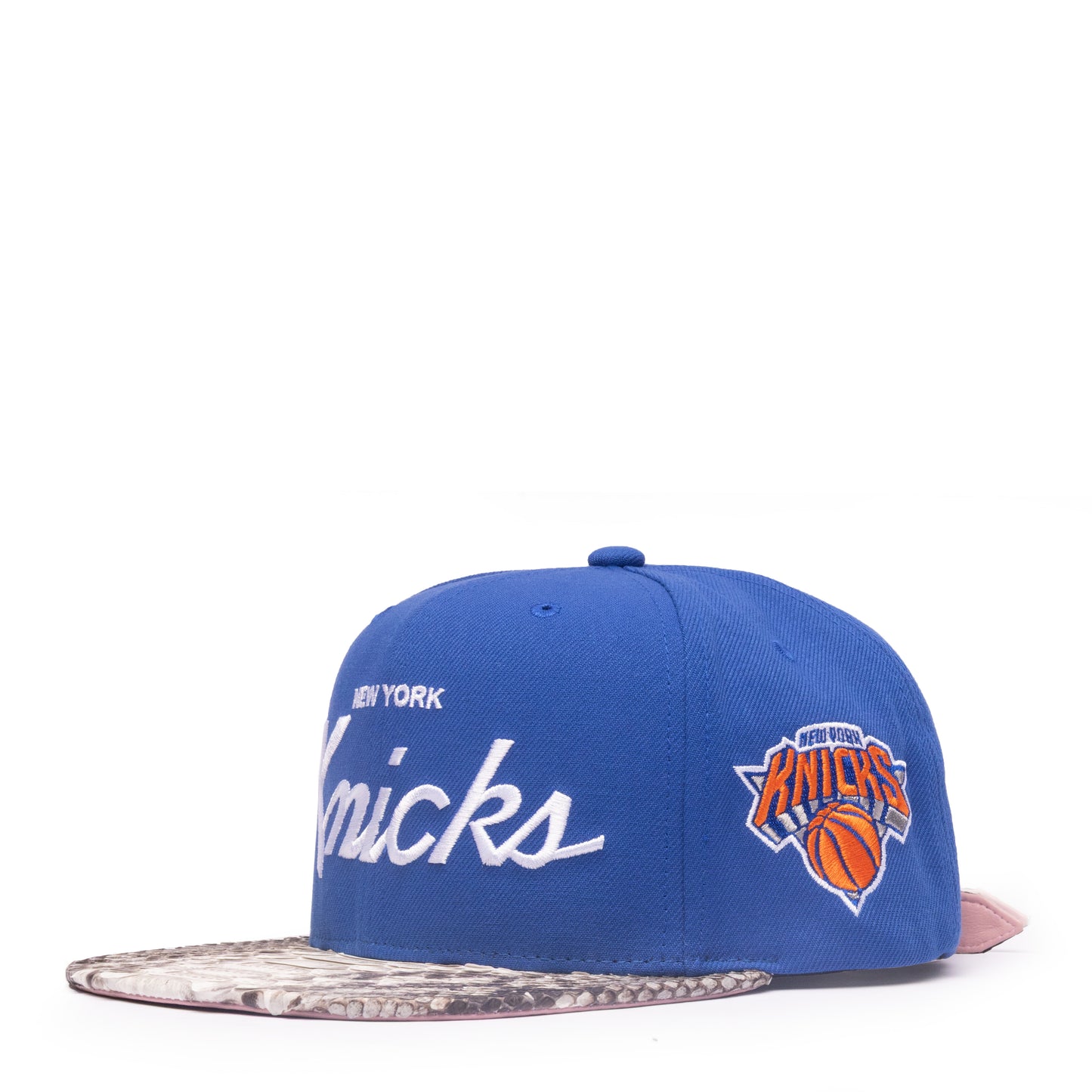 JUST DON NEW YORK KNICKS PYTHON PINK BOTTOM (BLUE-NATURAL-PINK-SILVER)