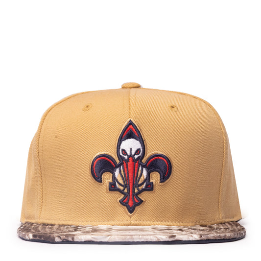 JUST DON NEW ORLEANS PELICANS  PYTNON (Tan-NATURAL)