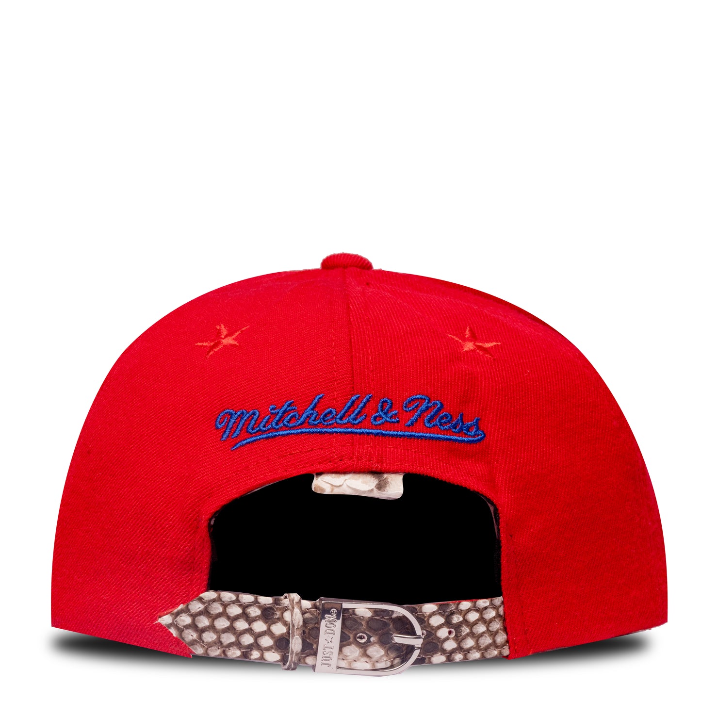 JUST DON WASHINGTON CAPS PYTHON (RED-NATURAL-RED-SILVER )