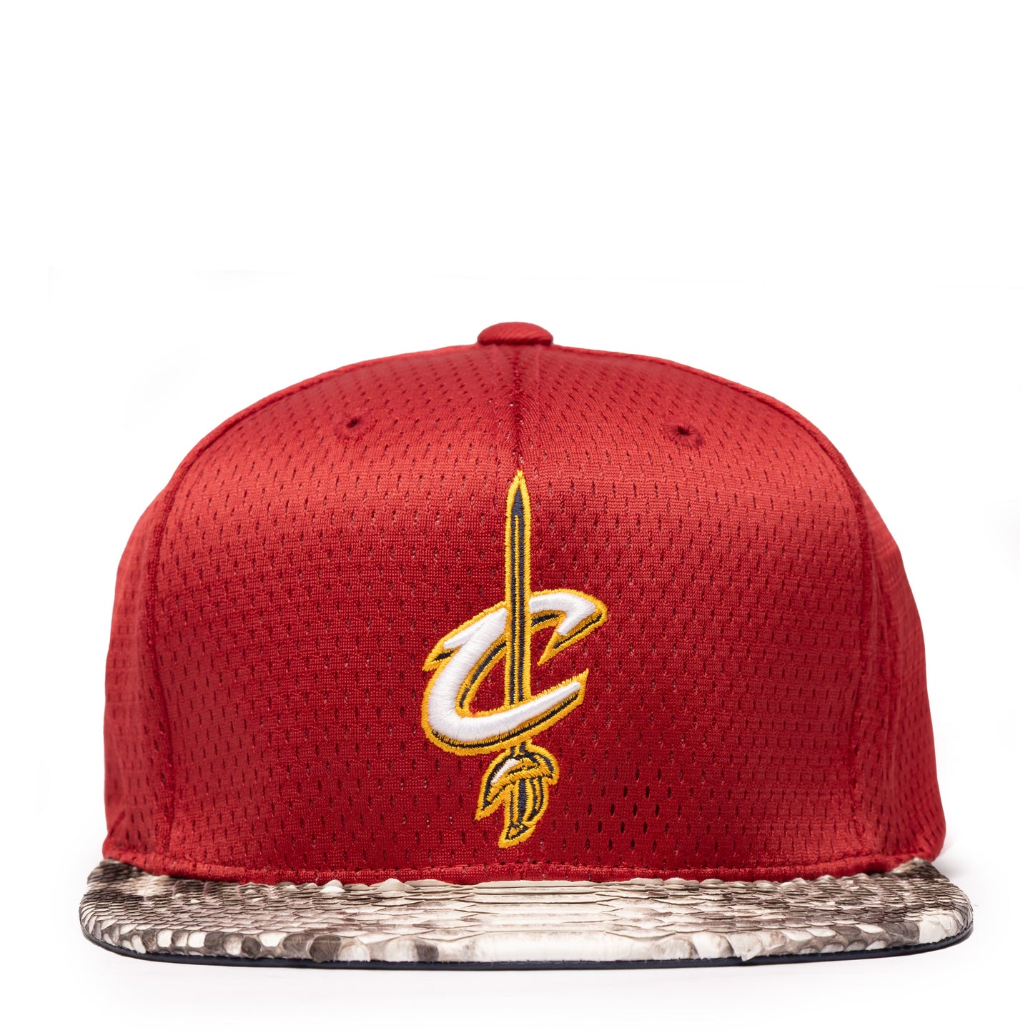 JUST DON CLEVELAND CAVALIERS JERSEY (MAROON-NATURAL-NAVY-SILVER)