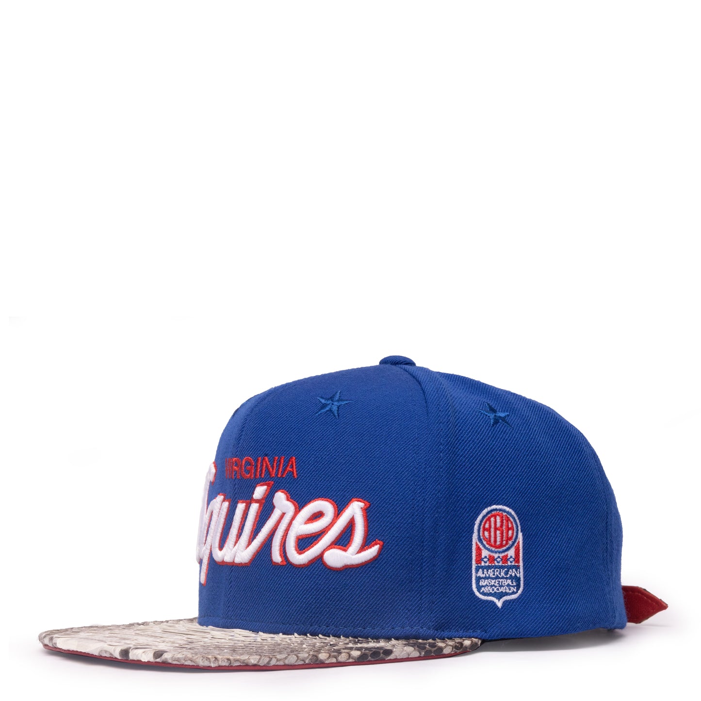 JUST DON VIRGINIA SQUIRES PYTHON (BLUE-NATURAL-RED-SILVER)
