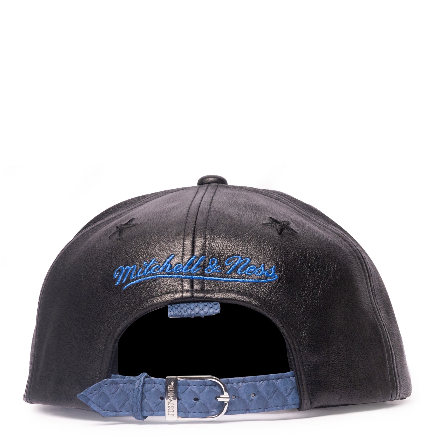 JUST DON OKC THUNDER PYTHON (LEATHER-NAVY-BLACK-SILVER)