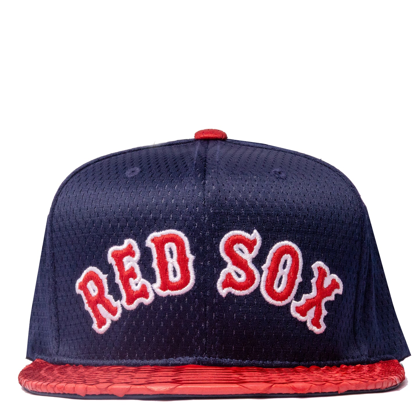 JUST DON BOSTON RED SOX PYTHON (NAVY-RED-NAVY-Silver)