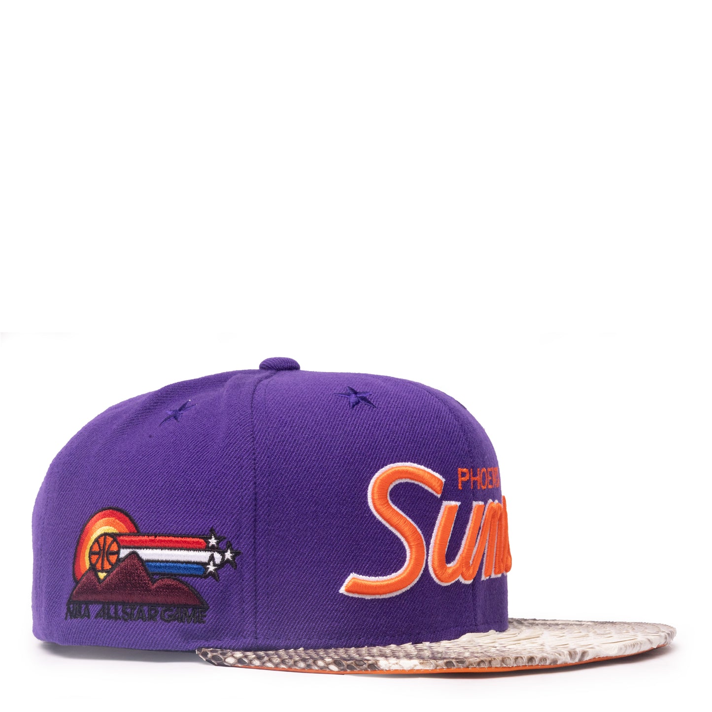 JUST DON PHOENIX SUNS SCRIPT PYTHON (PURPLE-NATURAL-ORANGE-SILVER)
