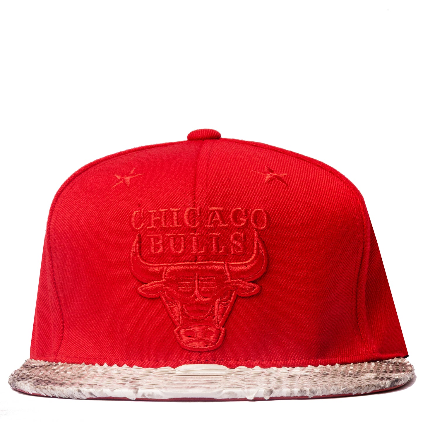JUST DON CHICAGO BULLS PYTHON (RED-NATURAL-RED-SILVER)