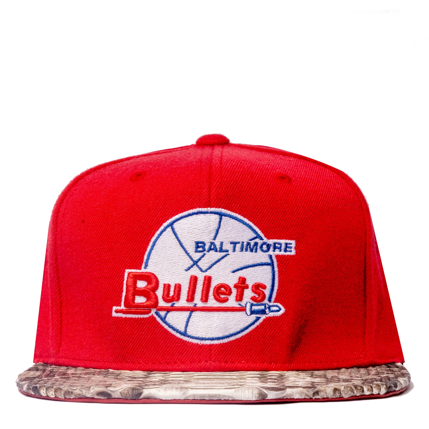 JUST DON BALTIMORE BULLETS PYTHON (RED-NATURAL-RED-SILVER)