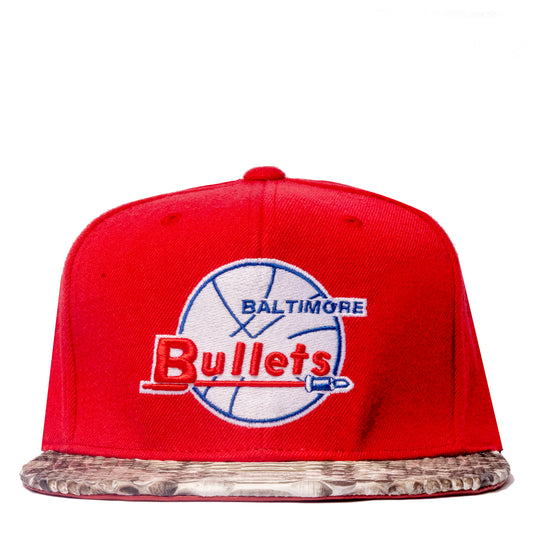 JUST DON BALTIMORE BULLETS PYTHON (RED-NATURAL-RED-SILVER)