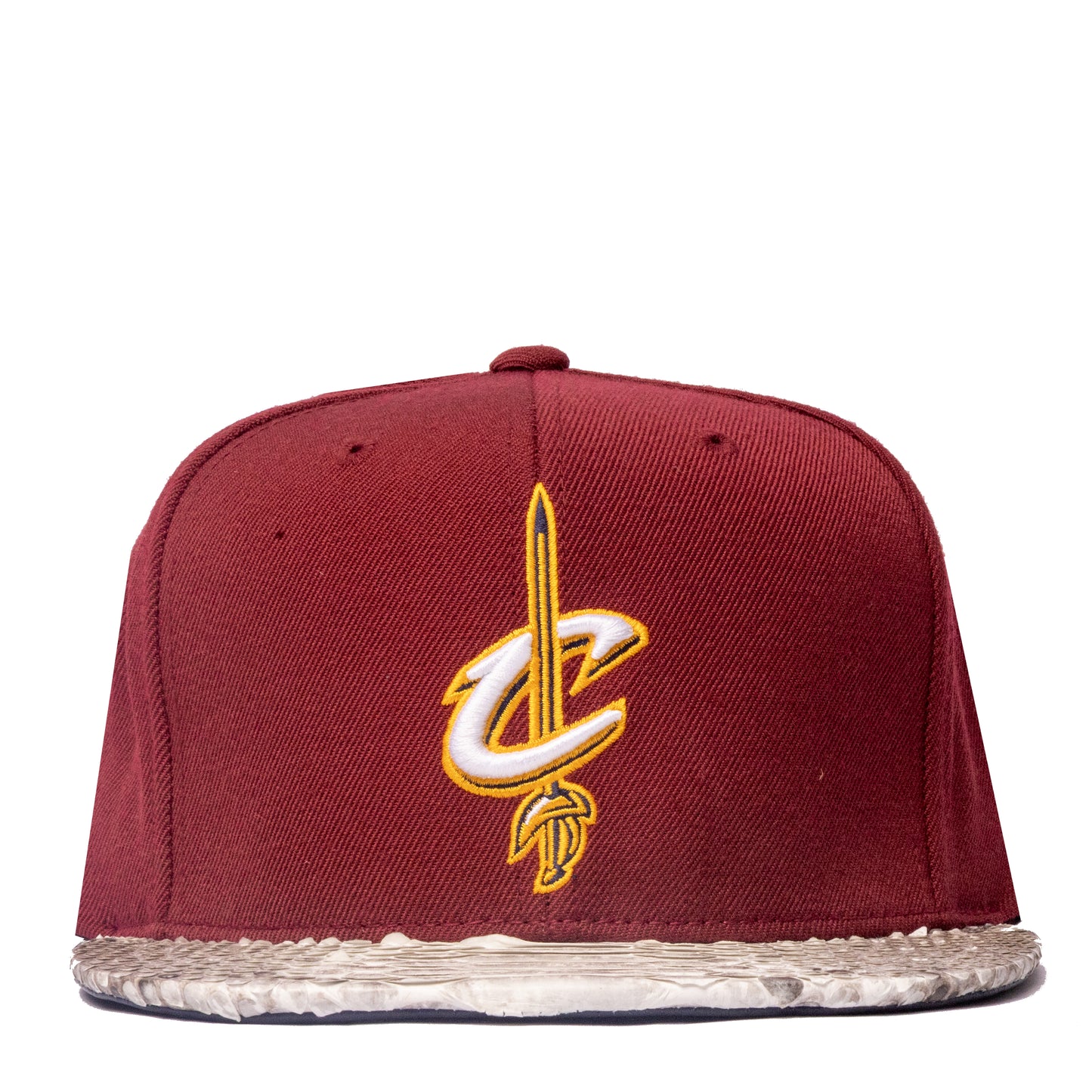 JUST DON CLEVELAND CAVERLIERS PYTHON (MAROON-NATURAL-NAVY-SILVER)