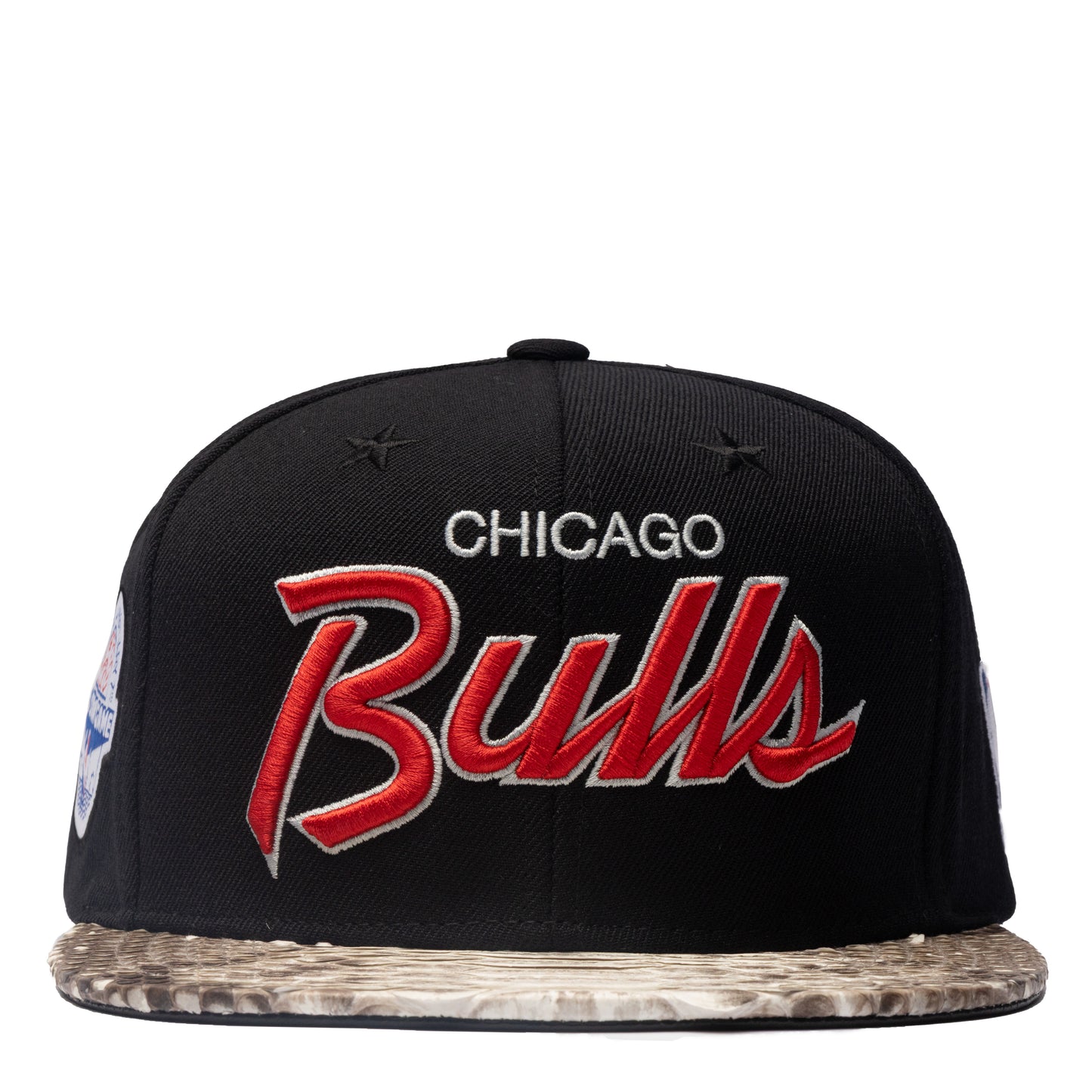 JUST DON CHICAGO BULLS ALL STAR PATCH PYTHON (BLACK-NATURAL-BLACK-SILVER)