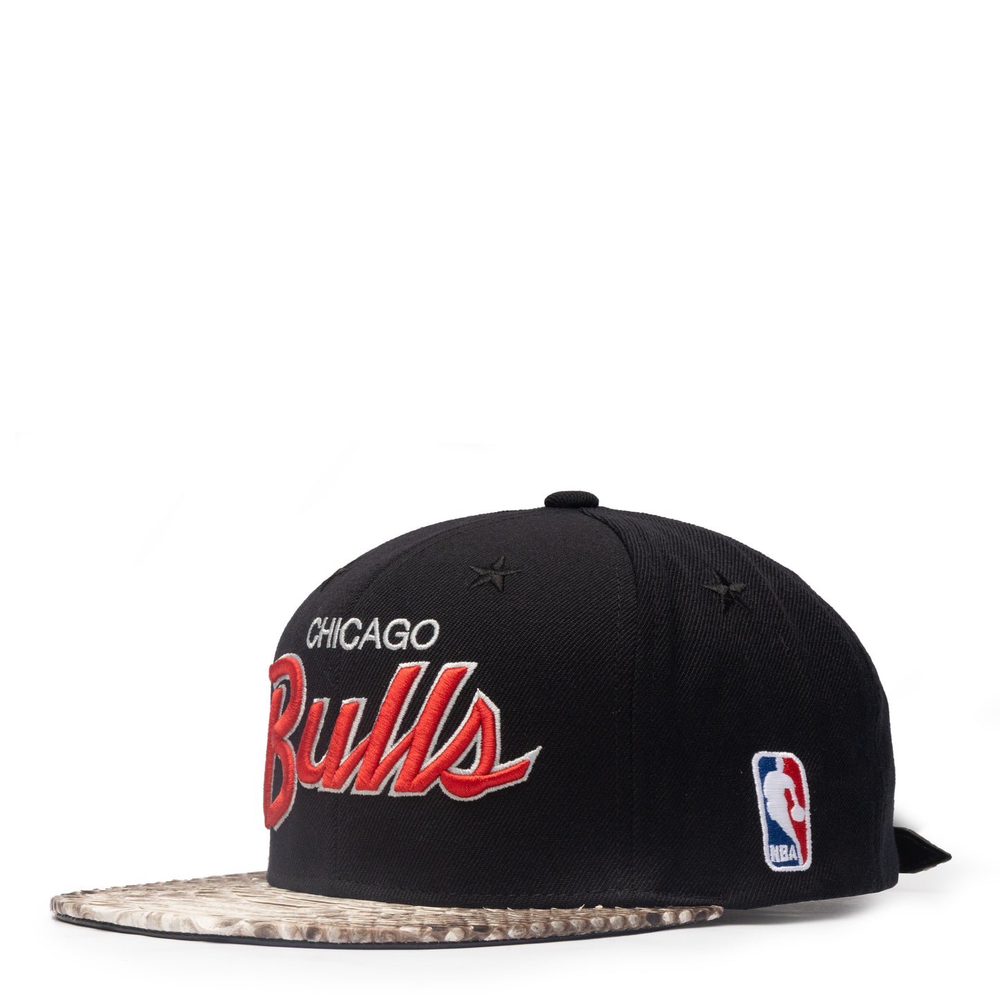 JUST DON CHICAGO BULLS ALL STAR PATCH PYTHON (BLACK-NATURAL-BLACK-SILVER)