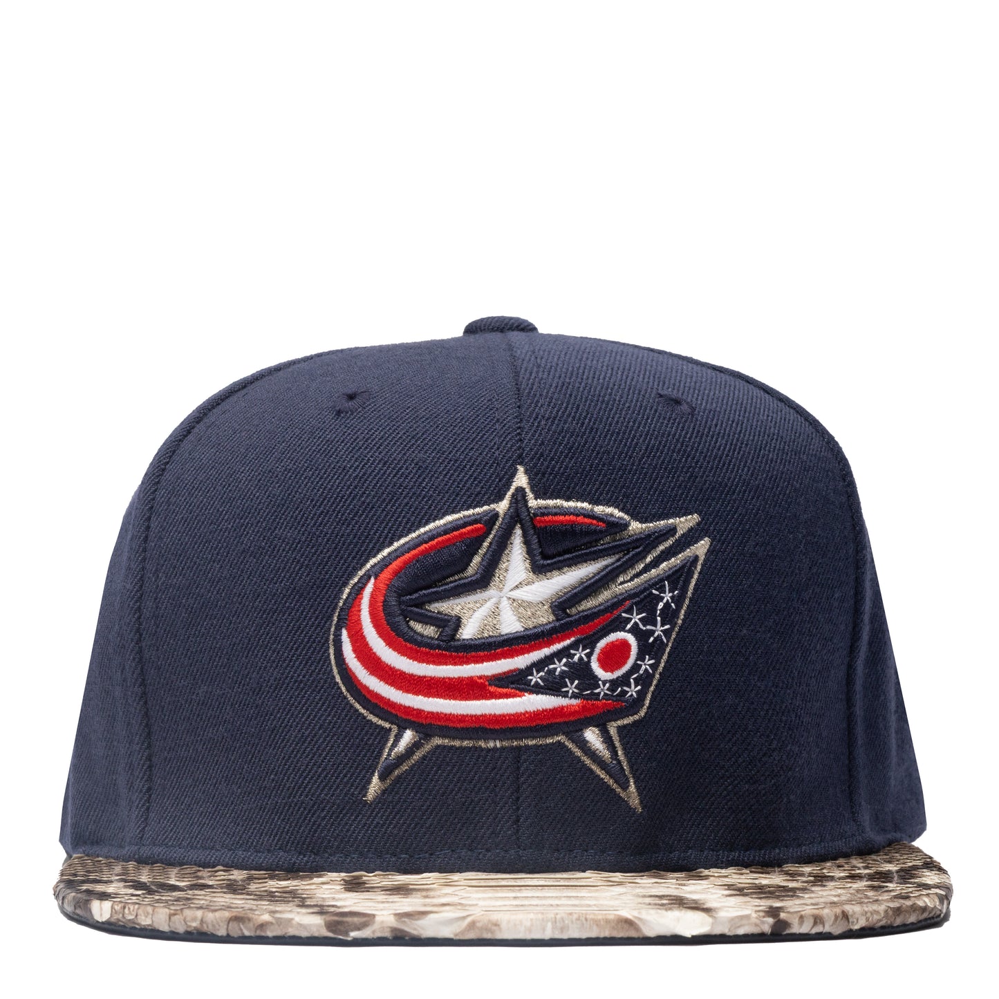 JUST DON COLUMBUS BLUE JACKETS PYTHON (NAVY-NATURAL-navy-Silver )