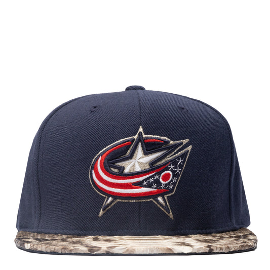 JUST DON COLUMBUS BLUE JACKETS PYTHON (NAVY-NATURAL-navy-Silver )