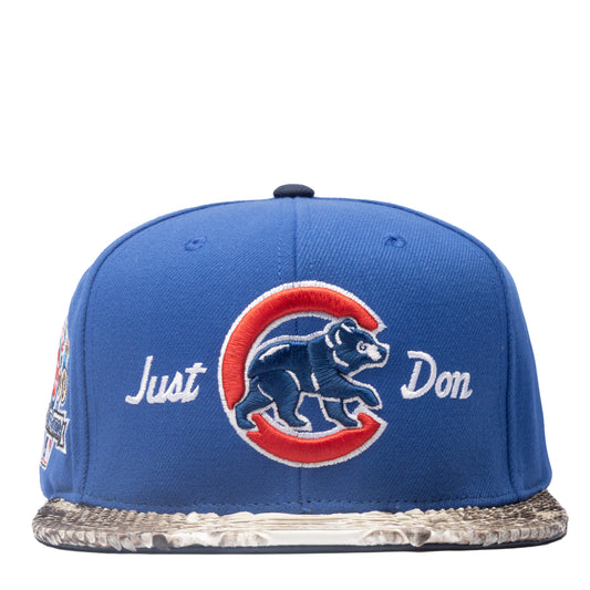 JUST DON CHICAGO CUBS PYTHON (BLUE-NATURAL-NAVY-SILVER)
