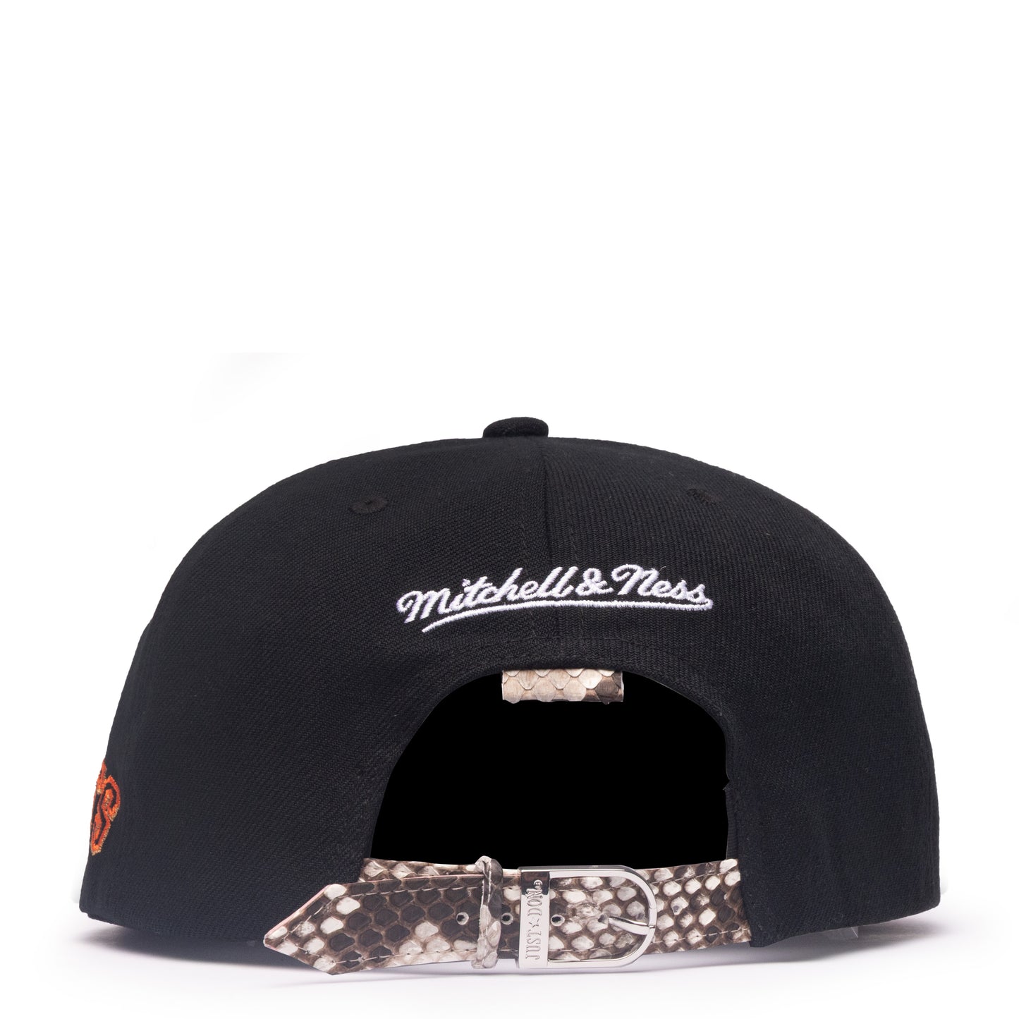 JUST DON SAN FRANCISCO GIANTS PYTHON PINK BOTTOM (BLACK-NATURAL-PINK-SILVER)