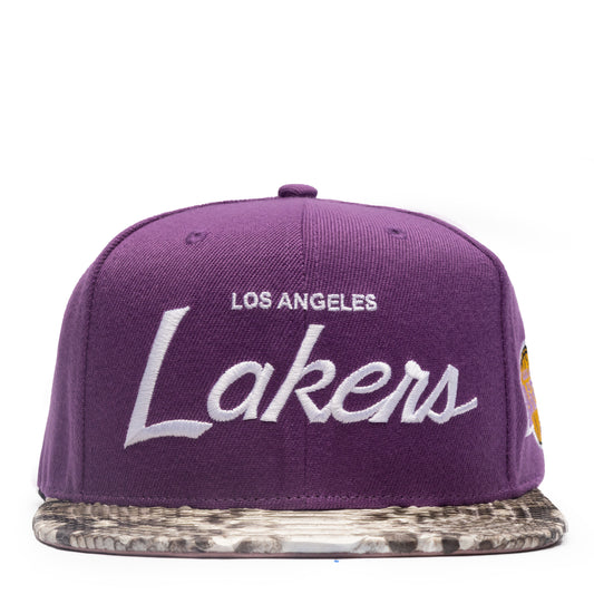 JUST DON LOS ANGELES LAKERS PYTHON PINK BOTTOM (PURPLE-NATURAL-PINK-SILVER)
