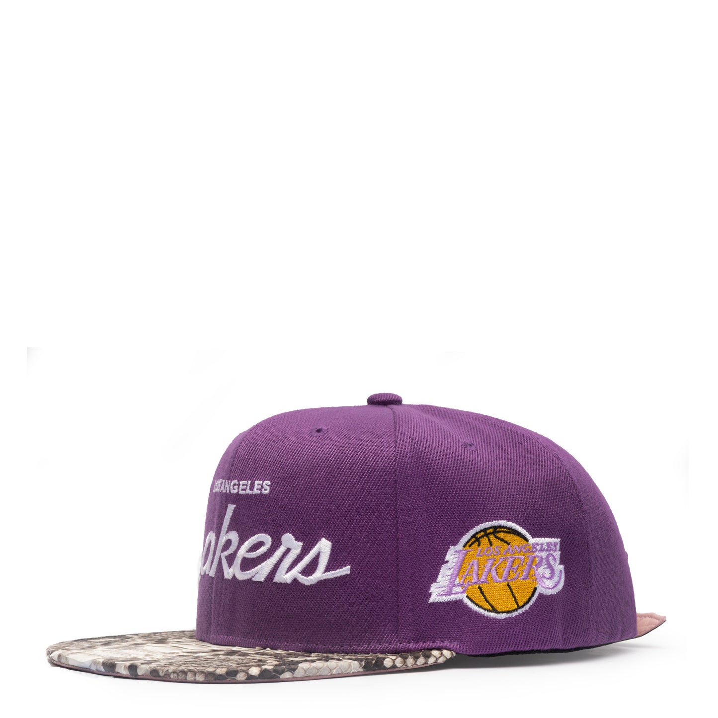 JUST DON LOS ANGELES LAKERS PYTHON PINK BOTTOM (PURPLE-NATURAL-PINK-SILVER)