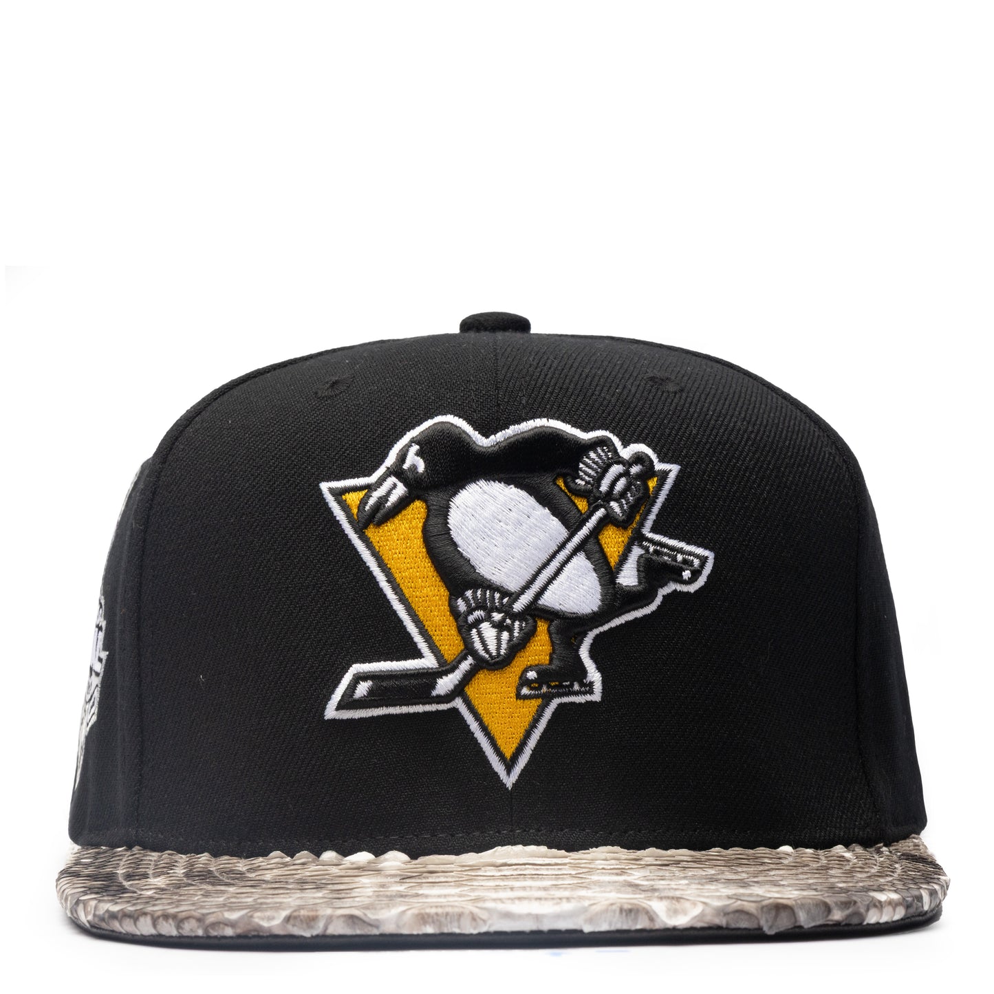 JUST DON PITTSBURGH PENGUINS PYTHON (BLACK-NATURAL-BLACK-GOLD)