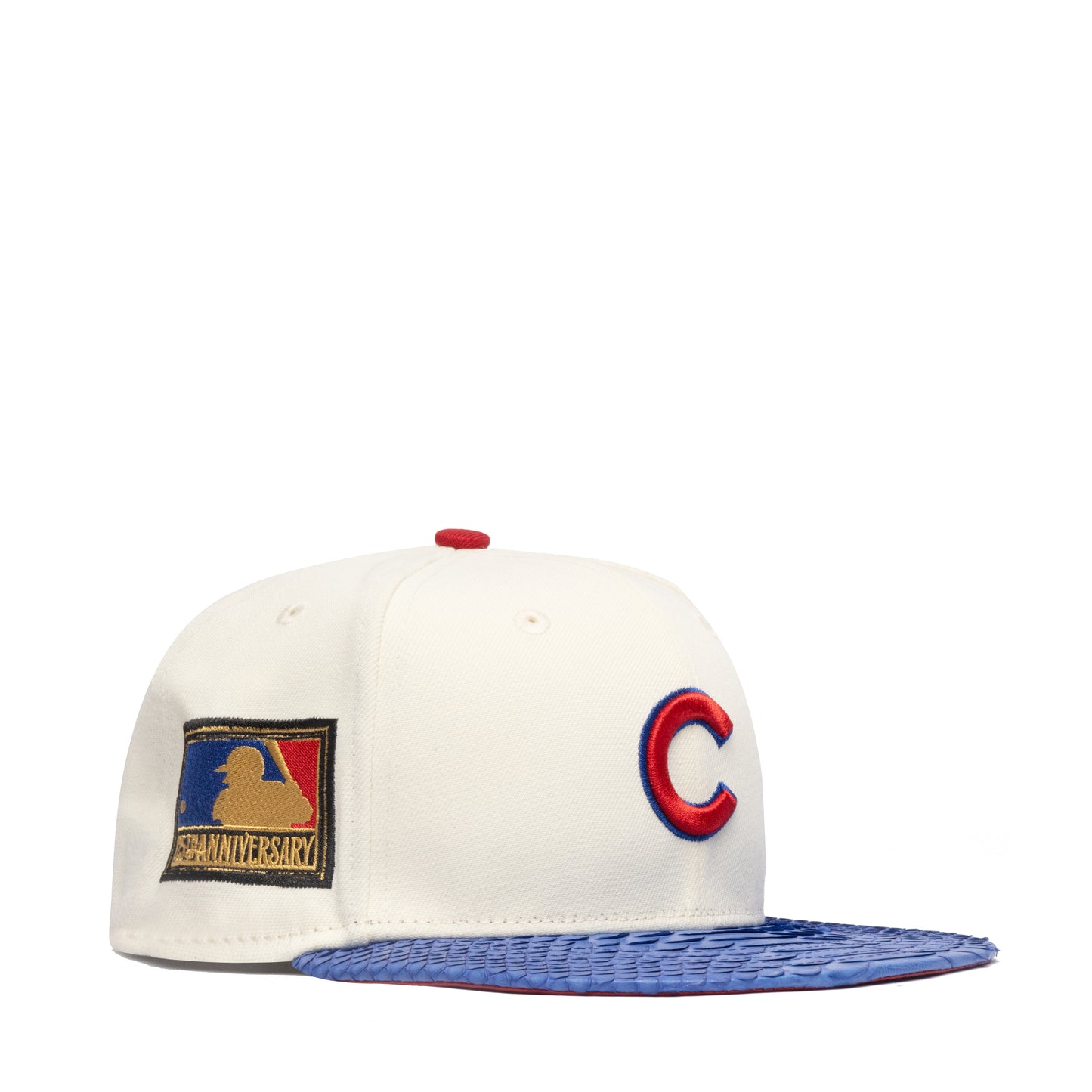 JUST DON CHICAGO CUBS PYTHON (White-BLUE-Red-Gold)