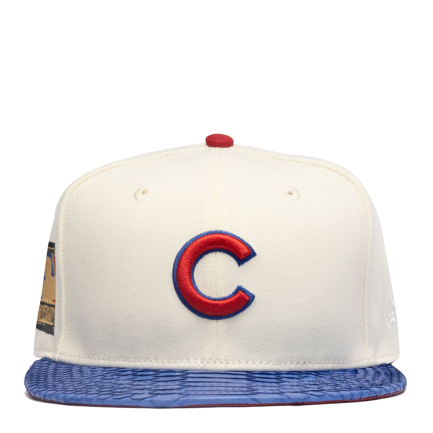 JUST DON CHICAGO CUBS PYTHON (White-BLUE-Red-Gold)