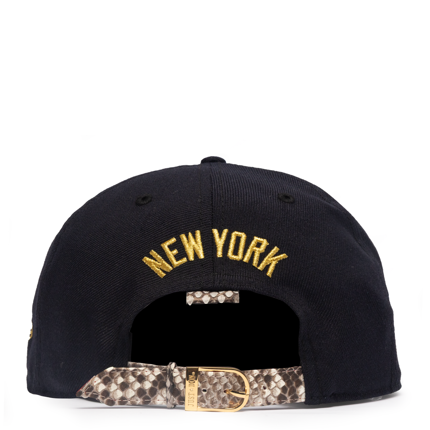 JUST DON NEW YORK YANKEES STARS STRIPES PYTHON (NAVY-NATURAL-RED-GOLD)