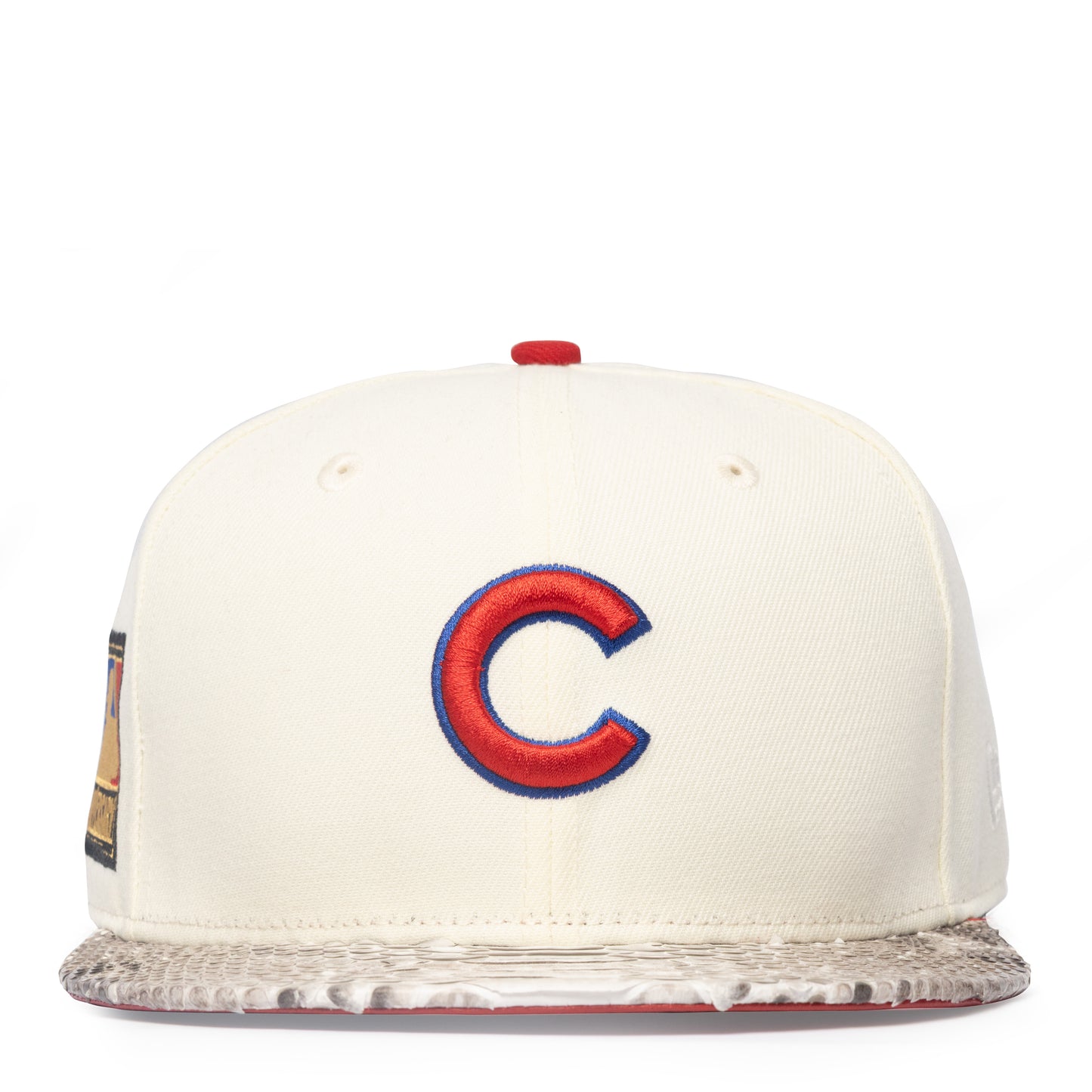 JUST DON CHICAGO CUBS PYTHON (White-Natural-Red-Gold)