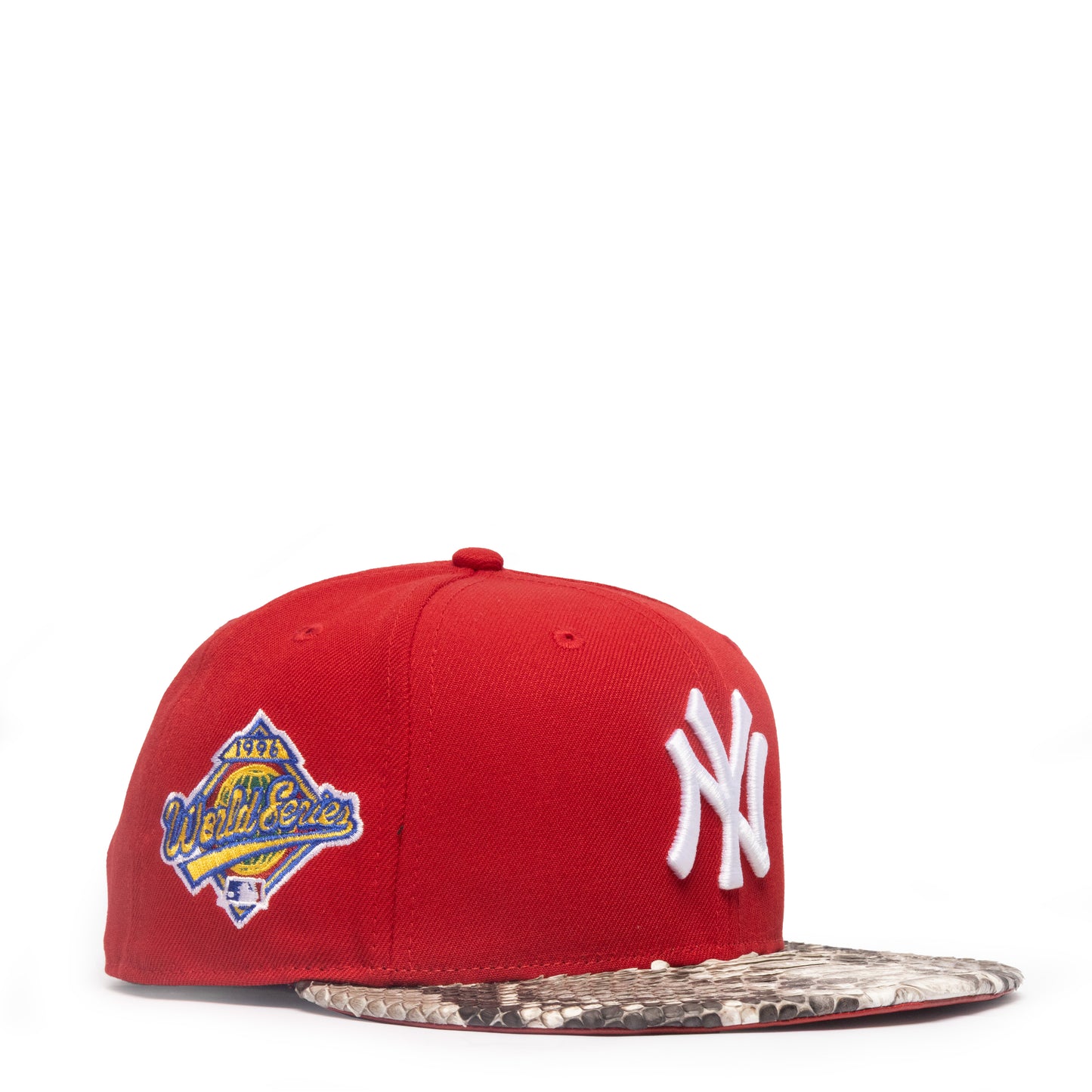 JUST DON NEW YORK YANKEES  PYTHON (RED-NATURAL-RED-GOLD)