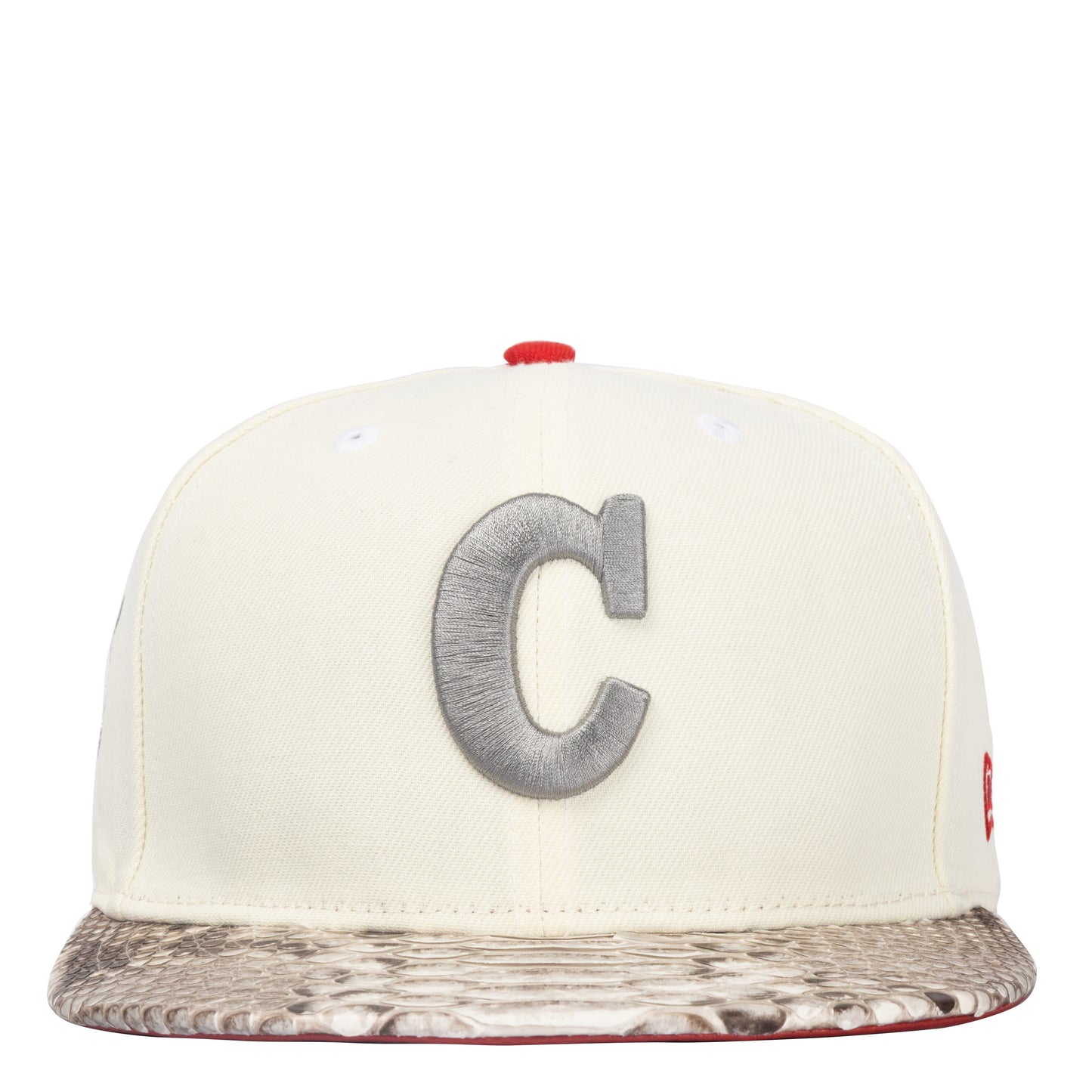 JUST DON CHICAGO BULLS “C” PYTHON (WHITE-NATURAL-RED-SILVER)