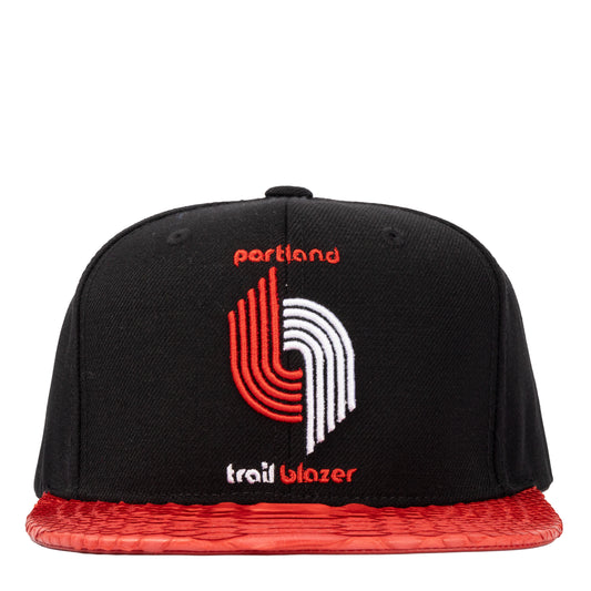 JUST DON PORTLAND TRAILBLAZERS PYHTON (BLACK-RED-RED-SILVER )