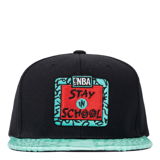 JUST DON STAY IN SCHOOL PYTHON (BLACK-TEAL-BLACK-SILVER)