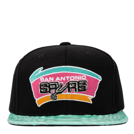 Just Don San Antonio Spurs Python (Black-TEAL-Black-Silver)