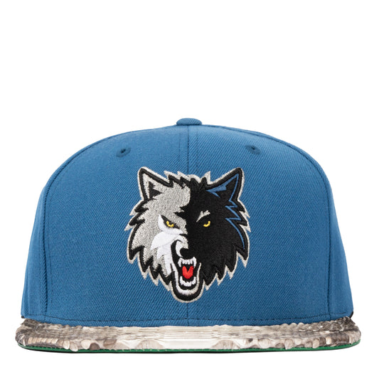 Just Don MINNESOTA TIMBERWOLVES Python (BLUE-Natural-GREEN-Silver)